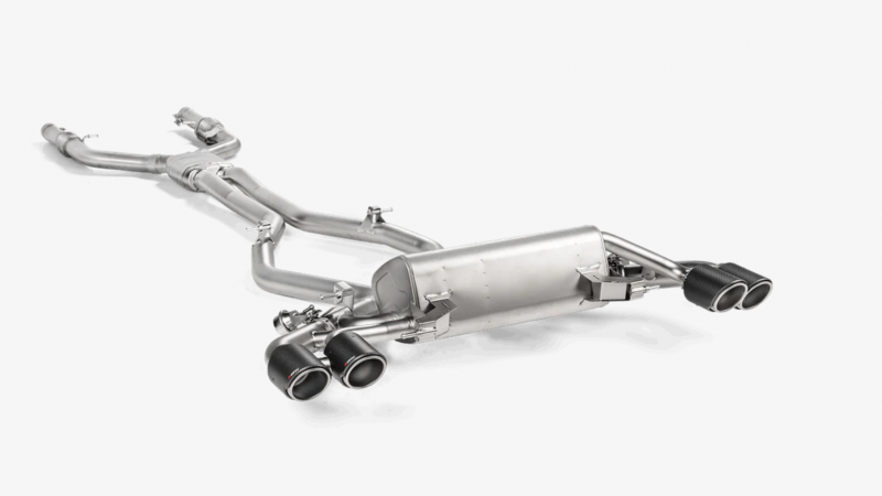 Photo of Akrapovic Evolution Line Titanium Exhaust for the Alfa Romeo Giulia Quadrifoglio - Image 2